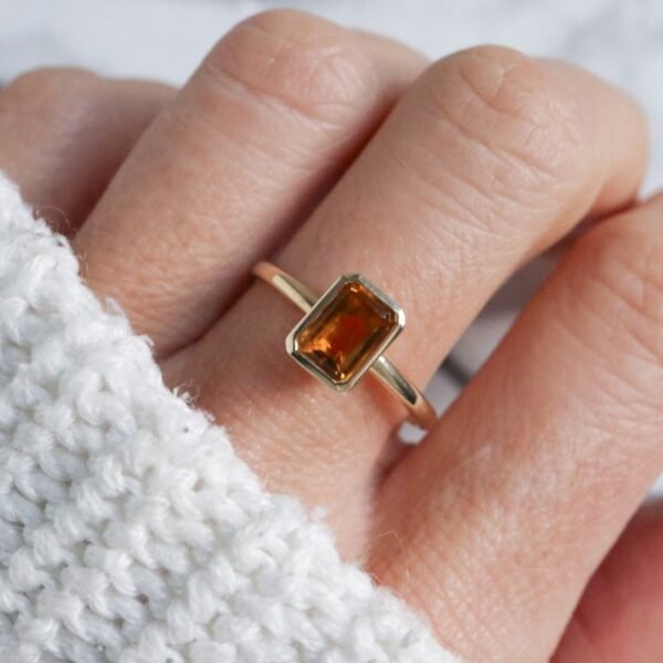 Citrine ring