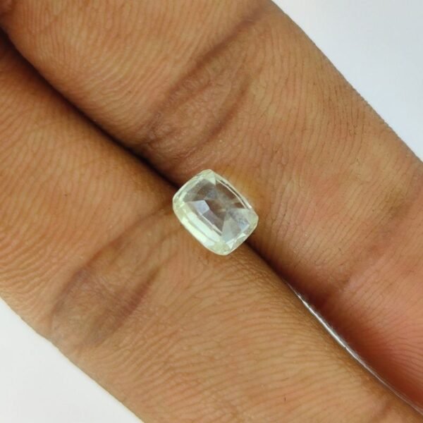 Loose White Sapphire Gemstone