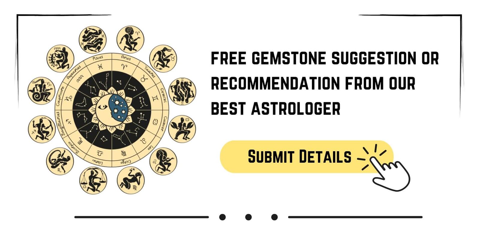 mobile banner for gemstone recommendation ro suggestion