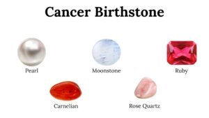 cancer birthstone