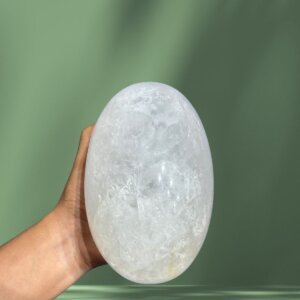 Clear Quartz Lingam