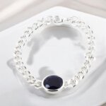 Blue sapphire bracelet