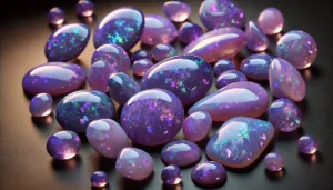 purple opal gemstone