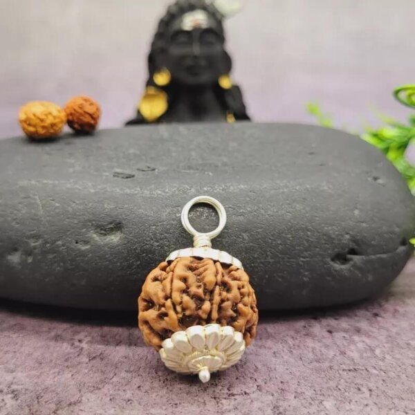 9 Mukhi Rudraksha Pendant