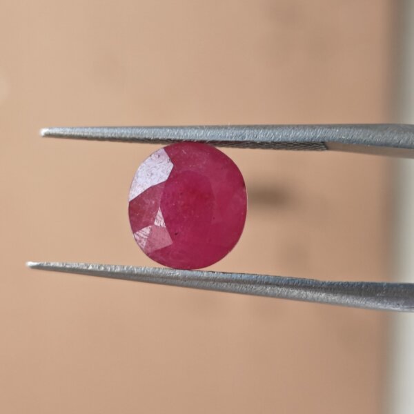 2.87 Carat/ 3.12 Ratti Burma Ruby Gemstone