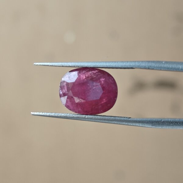 5.82 Carat/ 6.34 Ratti Burma Ruby Gemstone