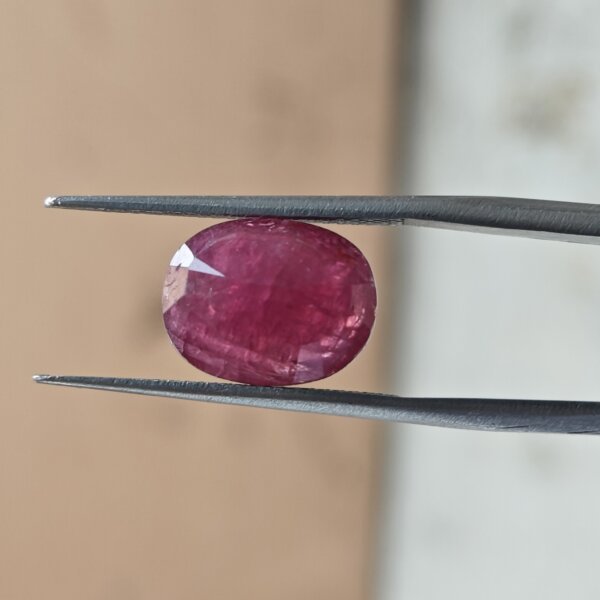 5.82 Carat/ 6.34 Ratti Burma Ruby Gemstone