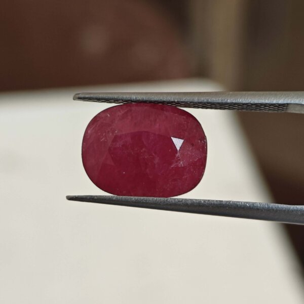 6.35 Carat/ 6.92 Ratti Burma Ruby Gemstone
