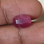 4.46 Carat/ 4.86 Ratti Burma Ruby Gemstone