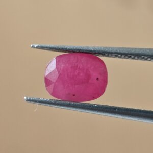 2.18 Carat/ 2.37 Ratti Burma Ruby Gemstone