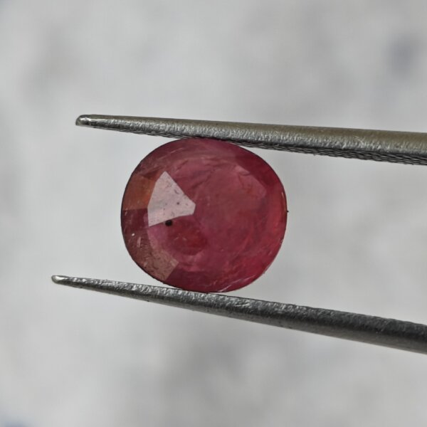 2.64 Carat/ 2.87 Ratti Burma Ruby Gemstone