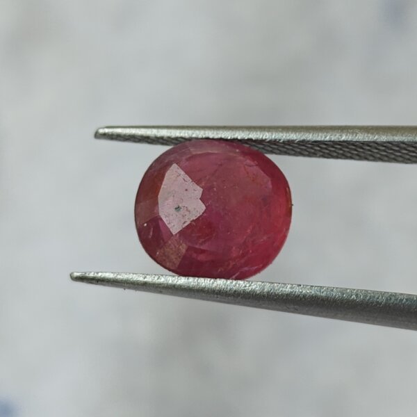 2.64 Carat/ 2.87 Ratti Burma Ruby Gemstone