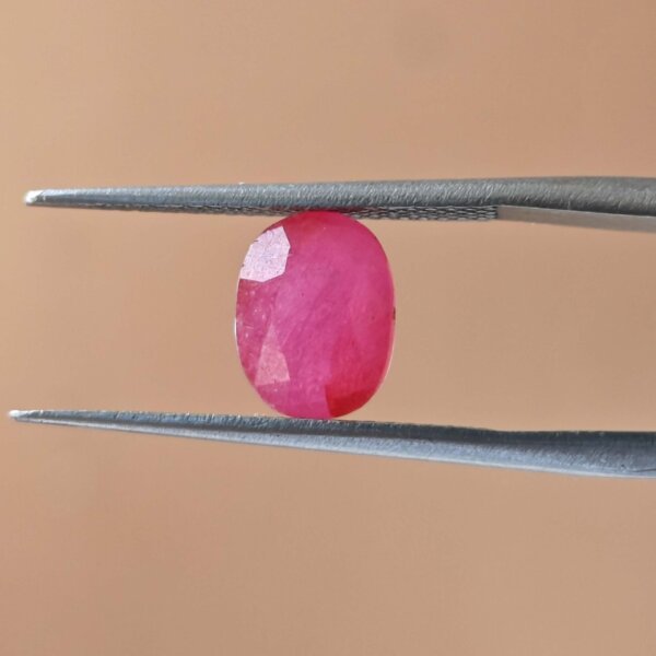 2.58 Carat/ 2.81 Ratti Burma Ruby Gemstone