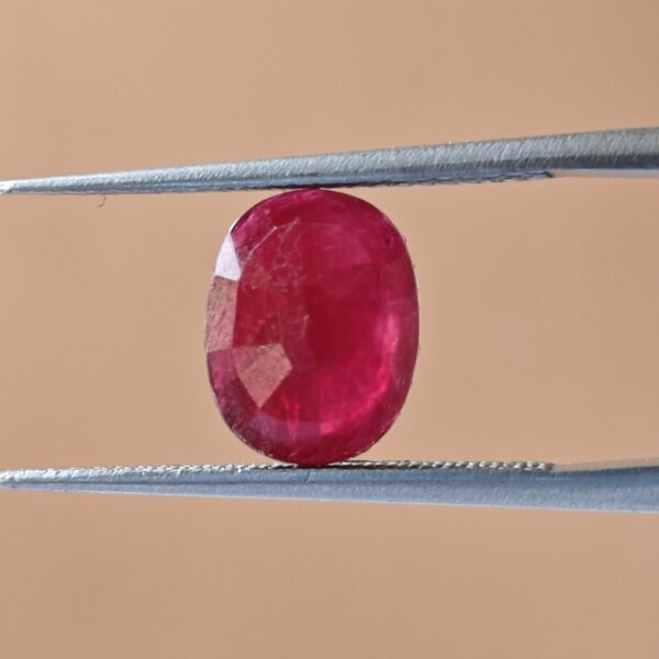 2.98 Carat/ 3.24 Ratti Burma Ruby Gemstone