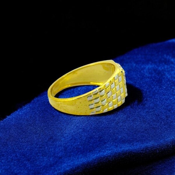 Golden Matrix Ring