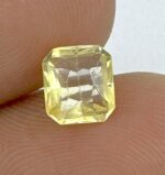 1.29 Carat losse Yellow Sapphire