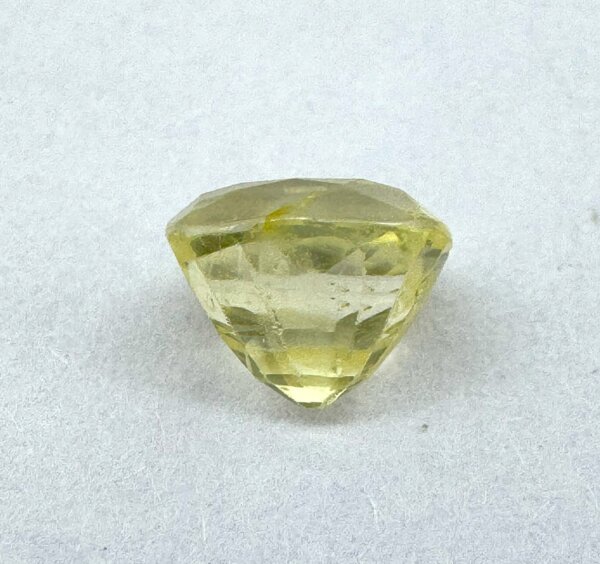 2.18 Carat losse Yellow Sapphire