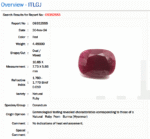 4.45 Carat/ 4.85 Ratti Burma Ruby Gemstone