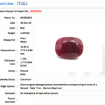 4.45 Carat/ 4.85 Ratti Burma Ruby Gemstone