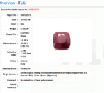 6.52 Carat/ 7.10 Ratti Burma Ruby Gemstone