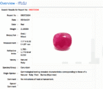 2.18 Carat/ 2.37 Ratti Burma Ruby Gemstone
