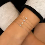 Solitaire Lab Grown Diamond/ CVD Diamond Bracelet