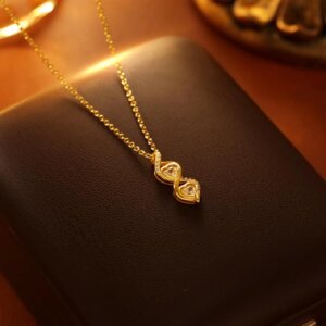 Fancy 2 Lab Grown Diamond/ CVD Diamond Pendant