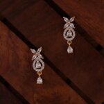 Lab Grown Diamond Mangalsutra With Earrings