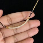 Simple Dainty CVD Diamond/ Lab Grown Diamond Mangalsutra