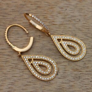 Dangle & Drop Lab Grown Diamond Earrings