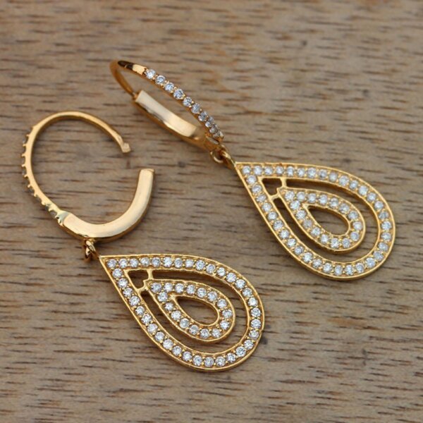 Dangle & Drop Lab Grown Diamond Earrings