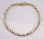 Lab Grown Diamond Snake Tennis Bracelet