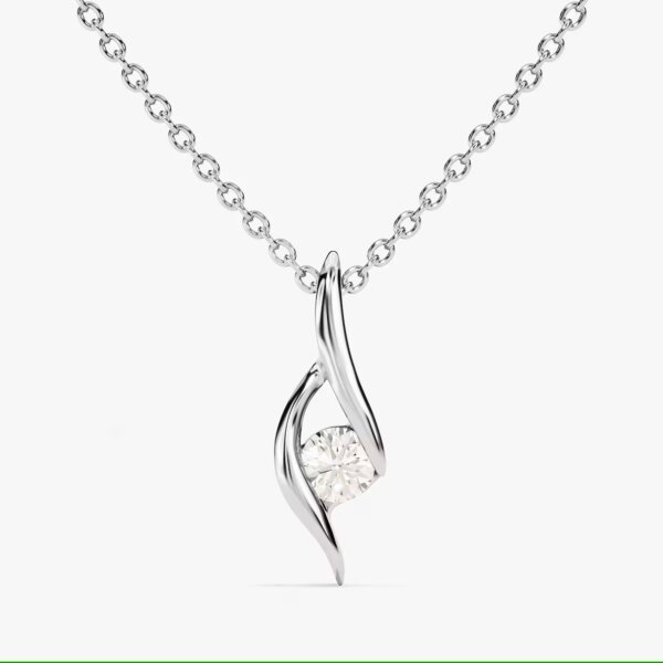 Dainty Lab Grown Diamond Pendant