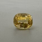 Natural 5.16 Carat/ 5.73 Ratti Yellow Zircon Loose Gemstone