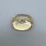 Natural 5.16 Carat/ 5.73 Ratti Yellow Zircon Loose Gemstone