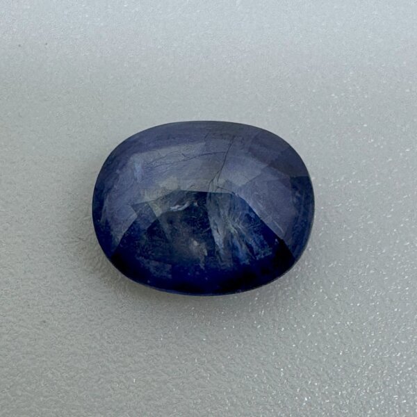 3.78 Carat Kashmiri Blue Sapphire Loose Gemstone