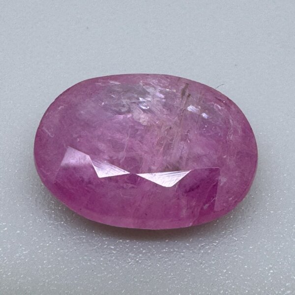 Natural 6.33 Carat Pink Sapphire Loose Gemstone