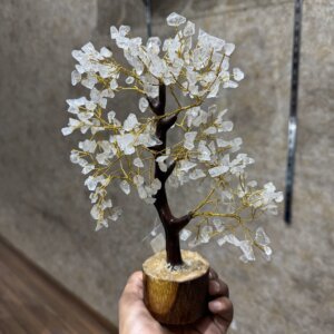 Natural Clear Quartz Tree For Positivity