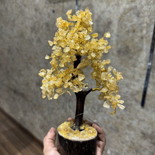 Natural Citrine Tree For Success