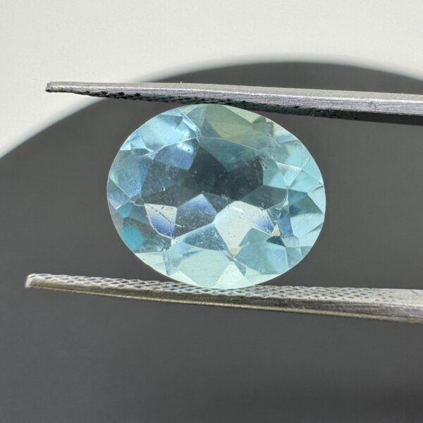 Natural 4.06 Carat/ 4.50 Ratti Blue Topaz Loose Gemstone