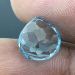 Natural 5.10 Carat/ 5.66 Ratti Blue Topaz Loose Gemstone