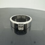 Radiant Edge CVD Diamond Ring For Women