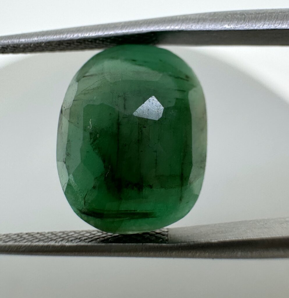 Neel Ratti Natural Zambian 5.67 Carat/ 6.30 Ratti Emerald Gemstone - Best Gemstone ...