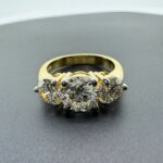 Trinity Glow CVD Diamond ring For Women