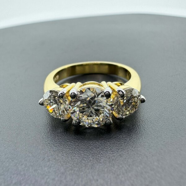 Trinity Glow CVD Diamond ring For Women