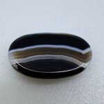 Natural 14.80 Carat/ 16.42 Ratti Black Agate (Sulemani Hakik) Loose Gemstone