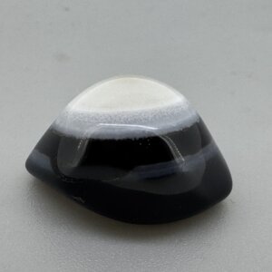 Natural 28.82 Carat/ 31.99 Ratti Black Agate (Sulemani Hakik) Loose Gemstone