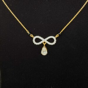 CVD Diamond/ Lab Grown Diamond Infinity Mangalsutra