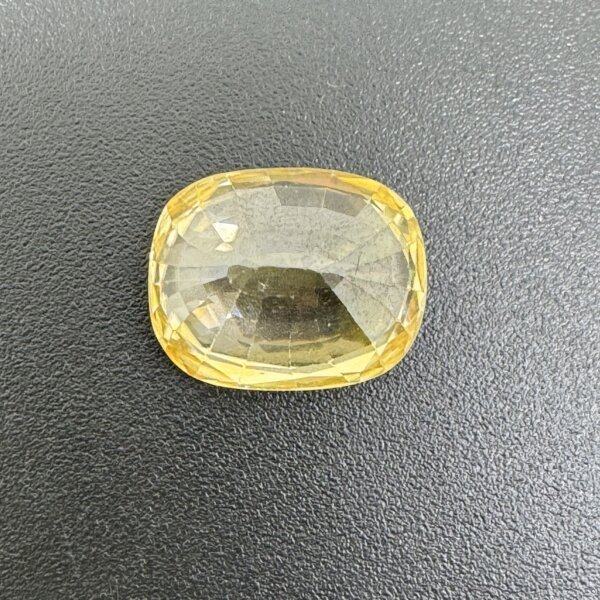 Natural 9.30 Carat/ 10.33 Ratti Yellow Zircon Loose Gemstone