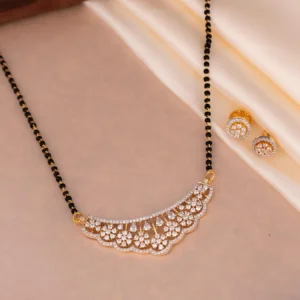 CVD Diamond/ Lab Grown Diamond Mangalsutra Set